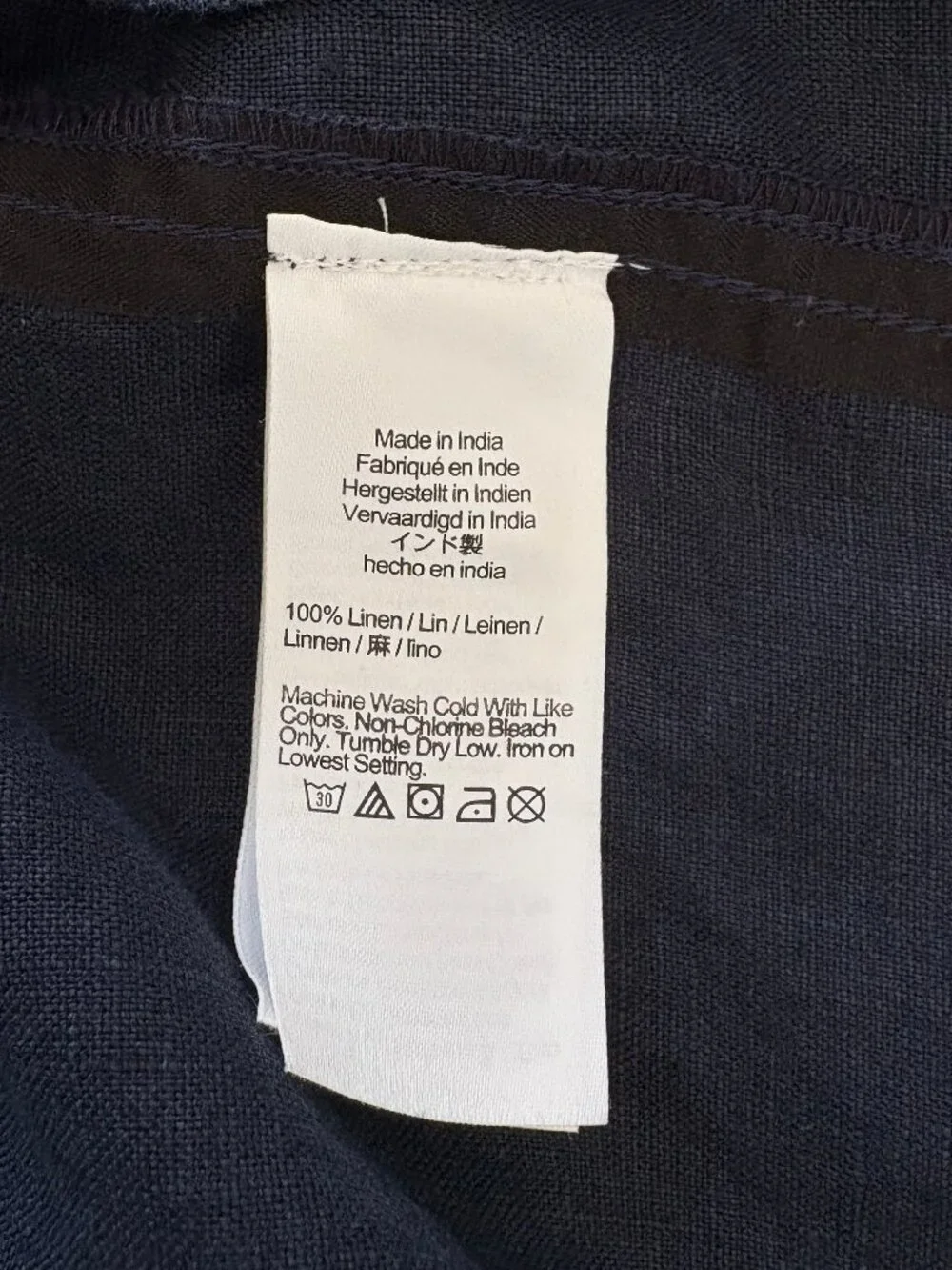 BAIRD MCNUTT FOR J CREW Irish Linen Short Sleeve Shirt